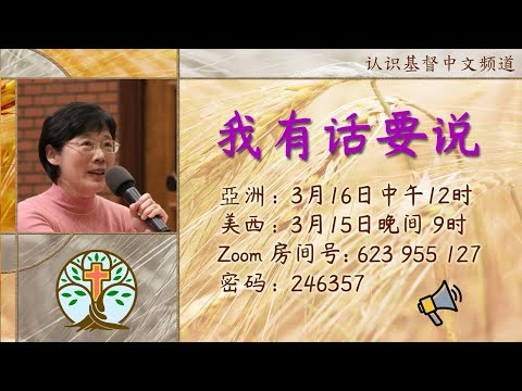 我有话要说